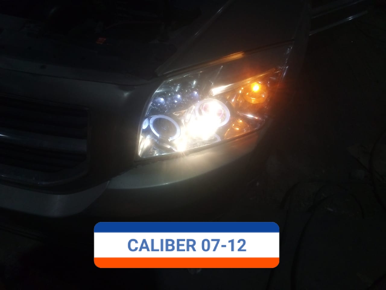 FAROS DELANTEROS TUNEADOS DODGE CALIBER 2007 AL 2012